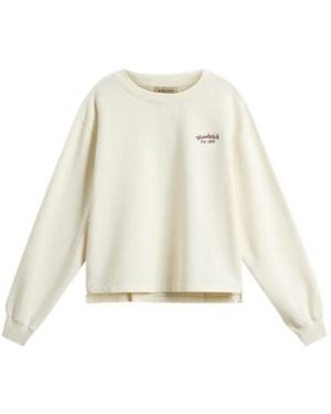 Woolrich Cotton Sweatshirt - Natural