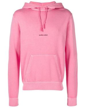 Saint Laurent Rive Gauche' Hoodie - Pink