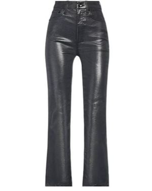 Rag & Bone Flared Jeans - Gray