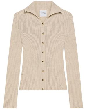 Courreges Solar Cardigan - Natural