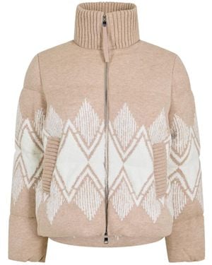 Varley Belinda Knit Puffer - Natural