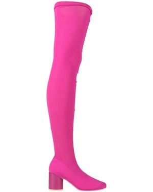 MM6 by Maison Margiela Over-The-Knee Boots - Pink