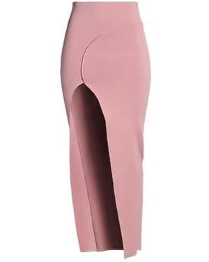 Rick Owens Solid Stretch Skirt - Pink