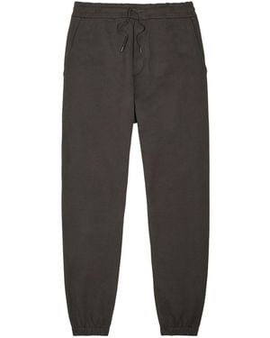 Saint Laurent Drawstring Ankle Joggers - Grey