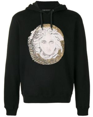 Versace Medusa Hooded Hoodie - Black