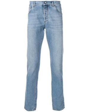 Brunello Cucinelli Skinny Low Rise Jeans - Blue