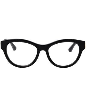 Burberry Eyewear Round Frame Glasses - White