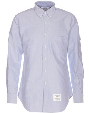 Thom Browne Classic Button-Up Shirt - Purple