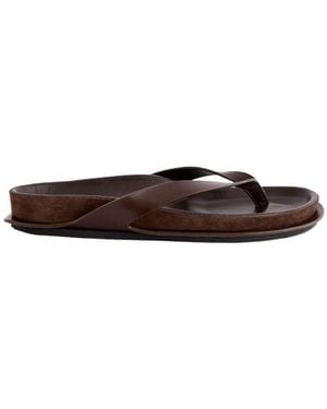 Jacquemus The Tatanes Slip-On Sandals - Brown