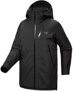 Arc'teryx Long-Sleeved Down Jacket - Black