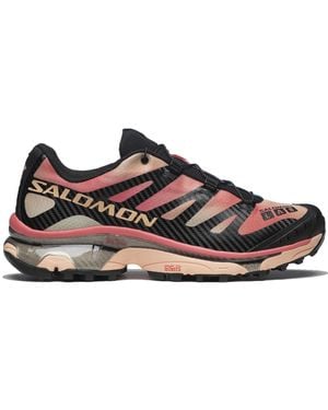 Salomon Lab Salomon Xt-4 Og Aurora Borealis Logo Printed Sneakers - Brown