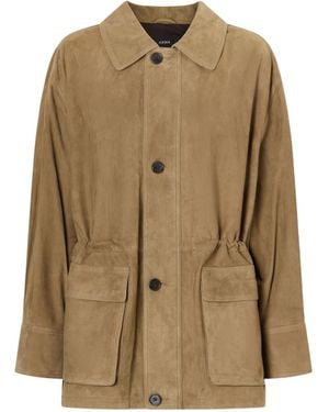 Arma Suede Jacket - Natural