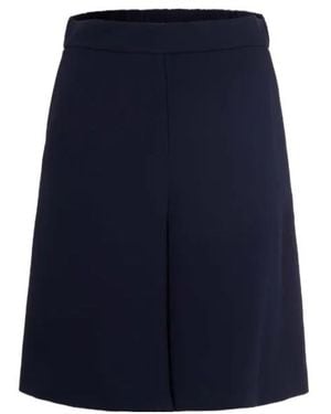 P.A.R.O.S.H. Elasticated Waistband Shorts - Blue