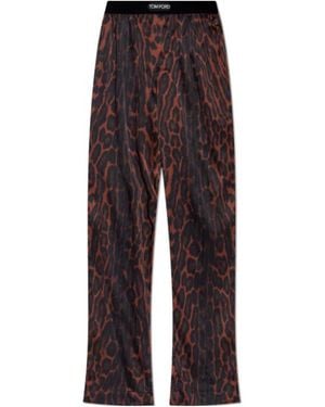 Tom Ford Elastic Waist Casual Trousers - Multicolour