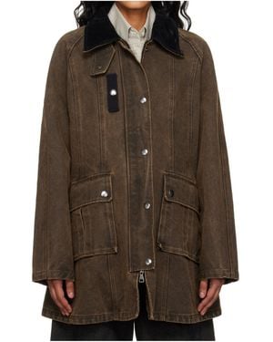ANDERSSON BELL Kerri Trapez Work Jacket - Brown