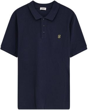 Celine Short-Sleeved Polo Shirt - Blue