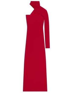 Courreges Courrges Wrapped Jersey Dress - Red