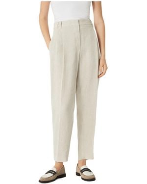 Brunello Cucinelli Monili Embellished Sparkling Slouchy Pants - Natural