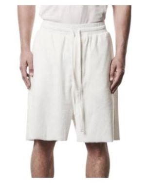 Thom Krom Drawstring Shorts - White