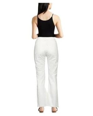 Chloé High-Waisted Flared Pants - White