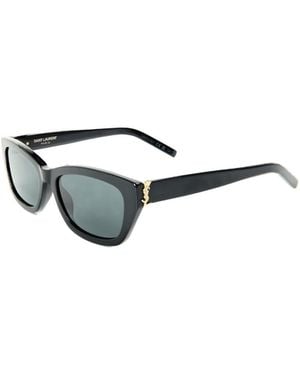 Saint Laurent Cat Eye Sunglasses - White