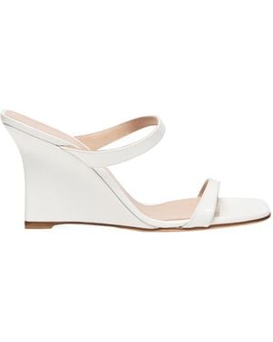 Stuart Weitzman Vinnie Wedge Slide 85 - White