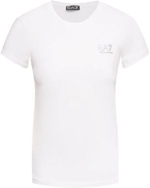 Emporio Armani Short-Sleeved T-Shirt - White