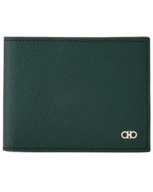 Ferragamo Gancini Wallet - Green