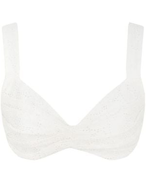 Zimmermann Tie-Front Top - White