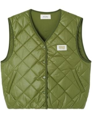 American Vintage Sleeveless Vest - Green