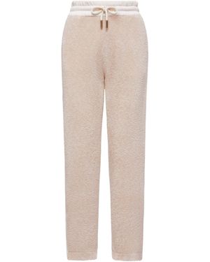Moncler Teddy Track Trousers - Natural