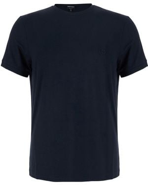 Giorgio Armani Crew-Neck T-Shirt - Black