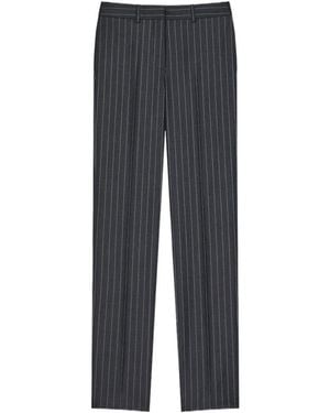 Givenchy Striped Skinny Pants - Gray