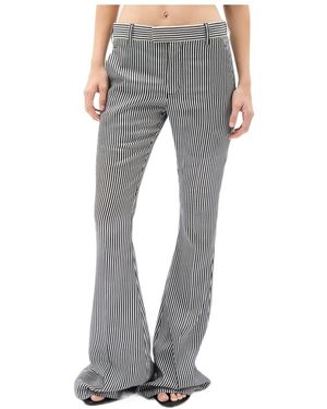 Ann Demeulemeester Adri Bootcut Trousers - Grey