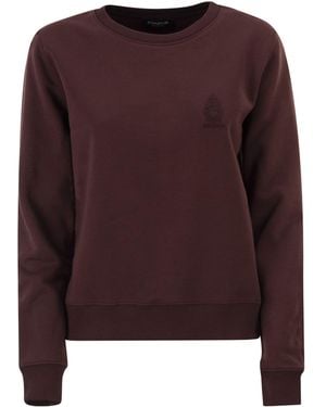 Dondup Slim Fit Logo Sweatshirt - Brown