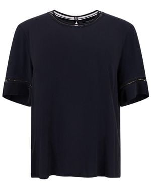 Fabiana Filippi Short-Sleeved T-Shirt - Blue