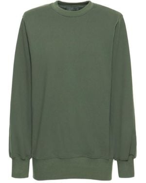 Wardrobe NYC Crew Neck Long-Sleeved Sweatshirt - Green