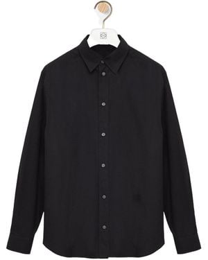 Loewe Long Sleeve Buttoned Shirt - Blue
