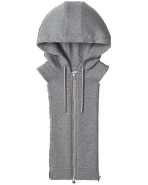 Veronica Beard Oversized Hoodie Dickey - Grey