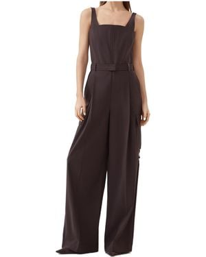 Brunello Cucinelli Tropical Belted Cargo Jumpsuit - Multicolour