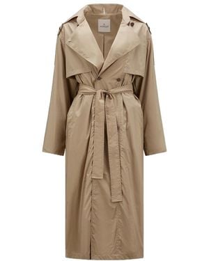 Moncler Deva Trench Coat - Natural