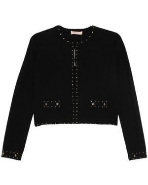 Twinset Knit Jacket - Black
