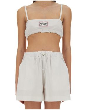 Moschino Short Sling - White