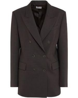 P.A.R.O.S.H. Double-Breasted Blazer - Black