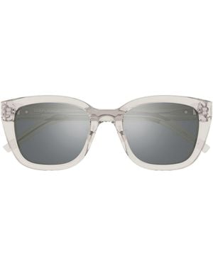 Saint Laurent Full-Frame Sunglasses - White
