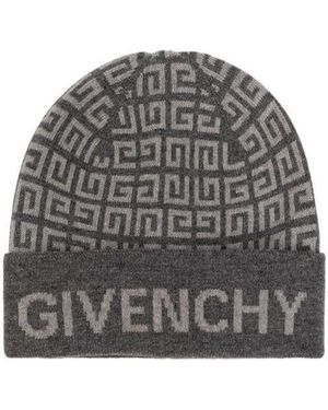 Givenchy Logo Pee Cap Without Brim - Grey