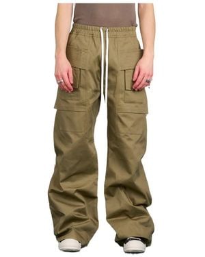 Rick Owens Multi-Pocket Casual Trousers - Green
