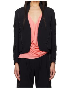 Kiko Kostadinov Cauda Tailored Blazer - Black