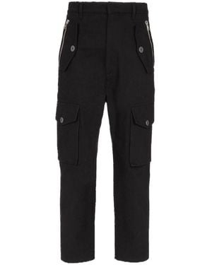 Balmain Cargo Trousers - Black