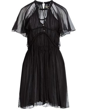 Isabel Marant Mini Dress Silk - Black